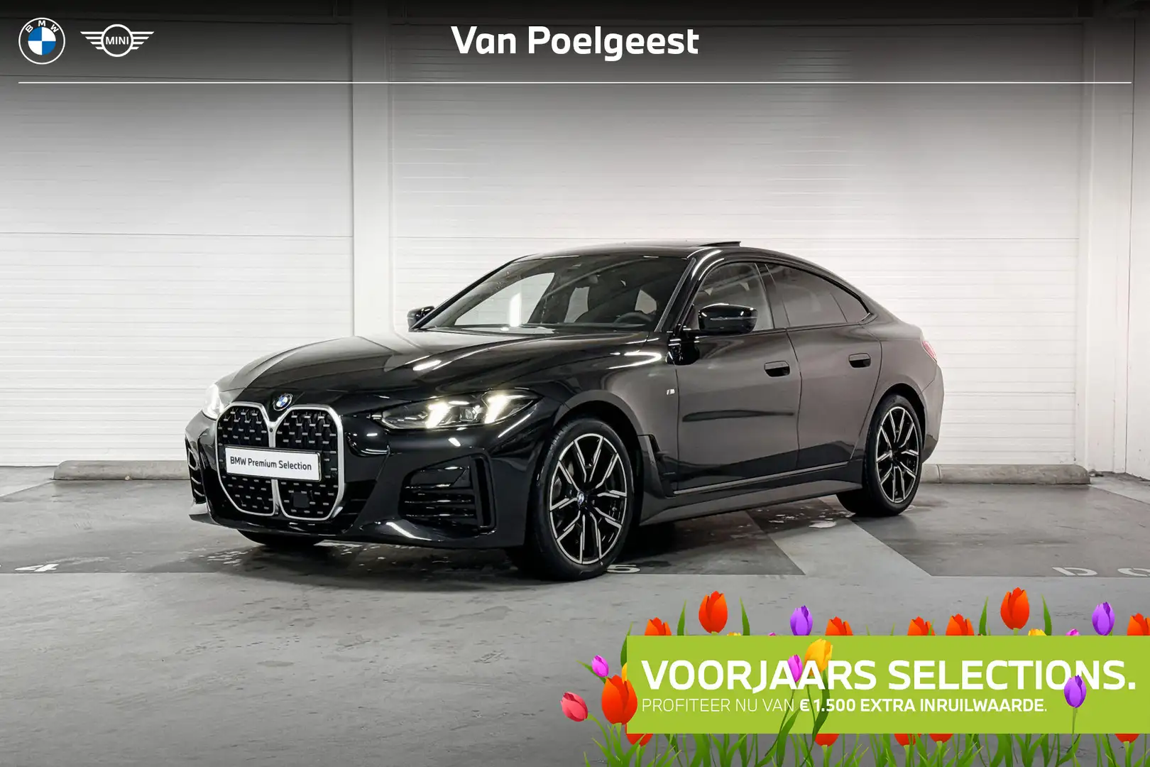 BMW 420 4 Serie Gran Coupé 420i | M-Sport | Innovation Pac Zwart - 1