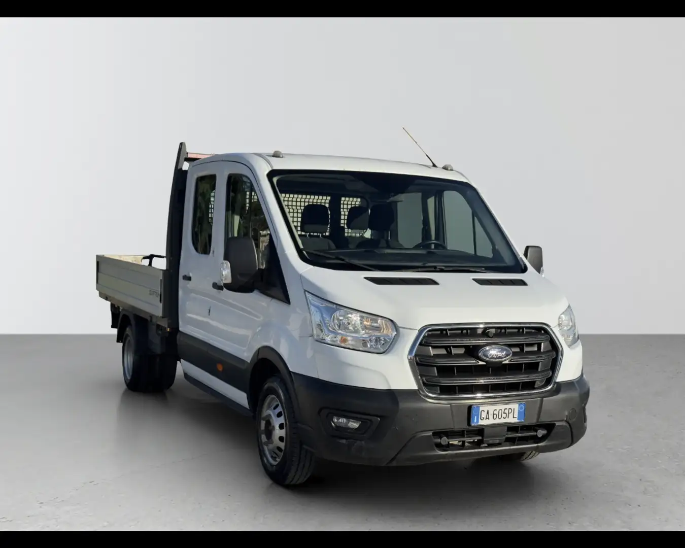 Ford Transit 350 2.0TDCi 130CV doppia cabina Weiß - 1