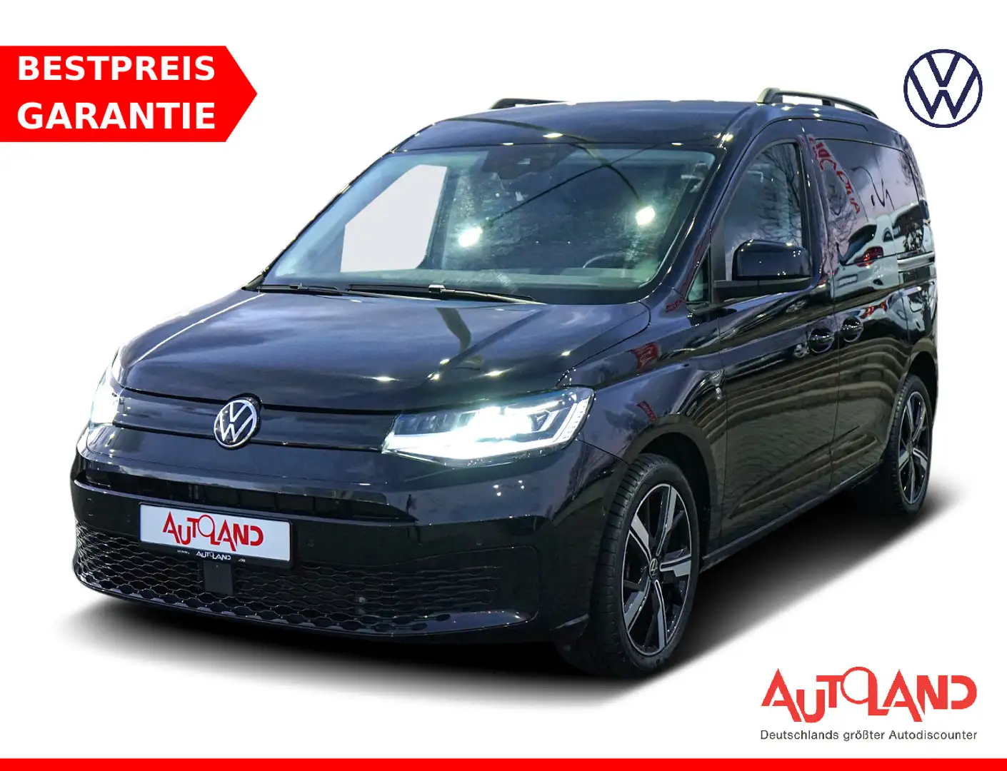 Volkswagen Caddy 1.5 TSI DSG California Standheizung AHK Schwarz - 1