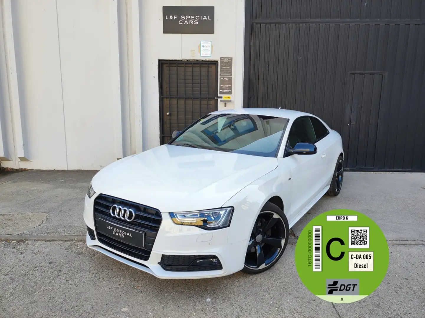 Audi A5 Coupé 2.0TDI quattro S tronic 190 Blanc - 1