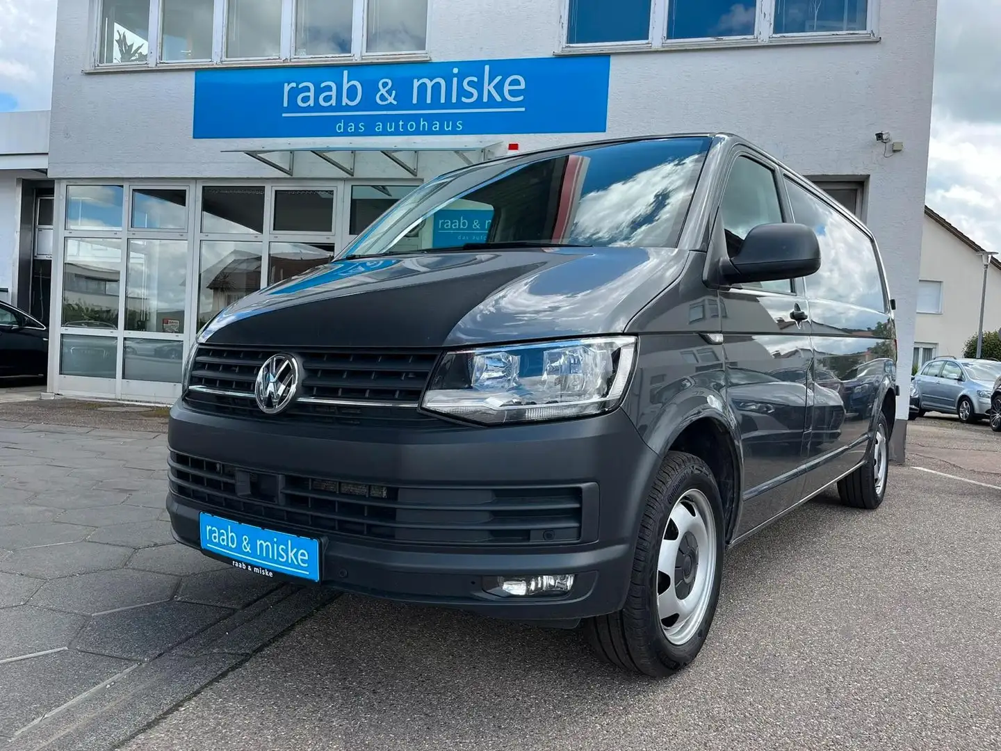 Volkswagen T6 Transporter Kasten *PDC/SHZ/Klima* Gris - 1