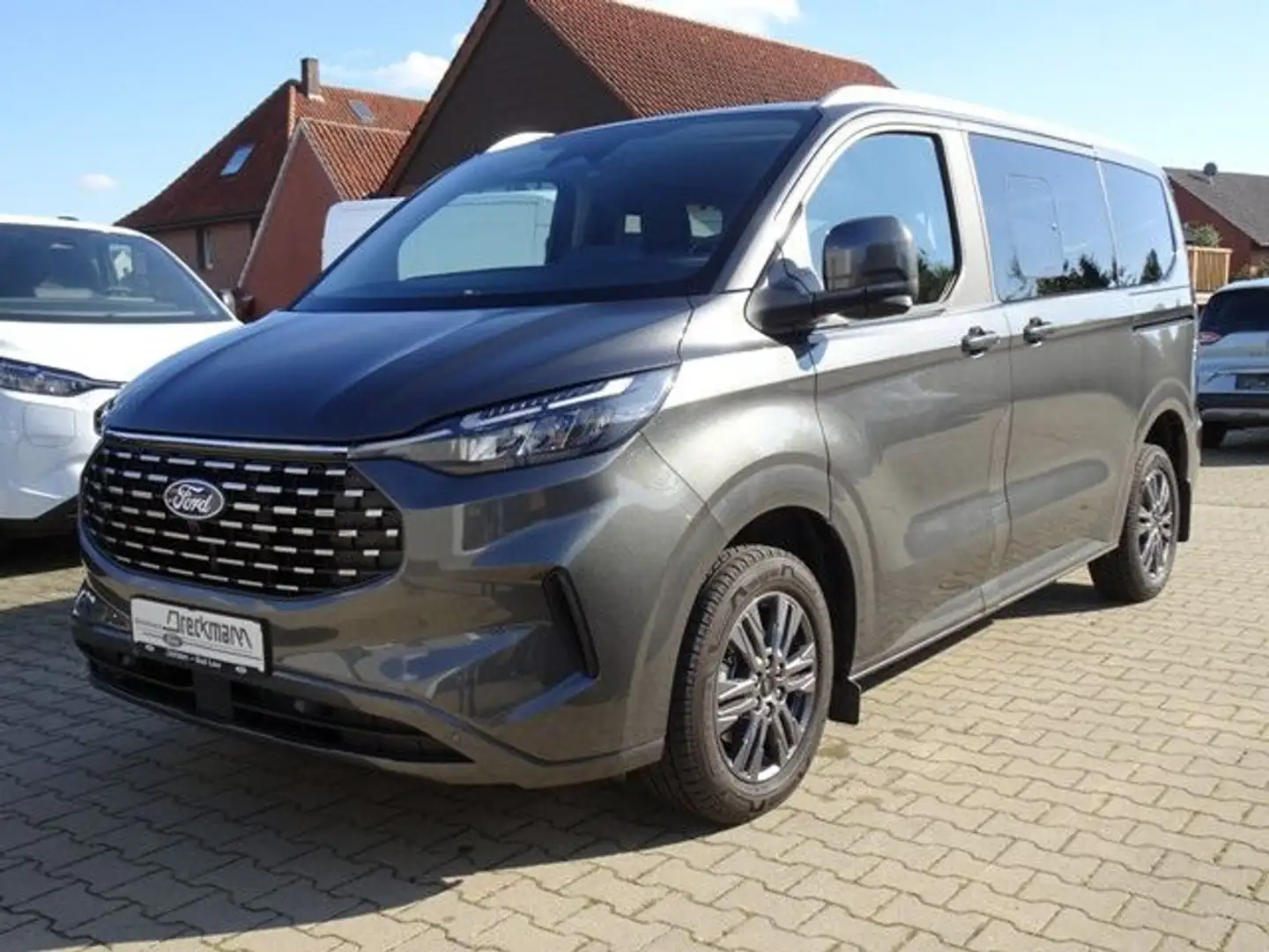 Ford Tourneo Custom 2.0 EcoBlue 110kW 320 L1 Titanium Gris - 1