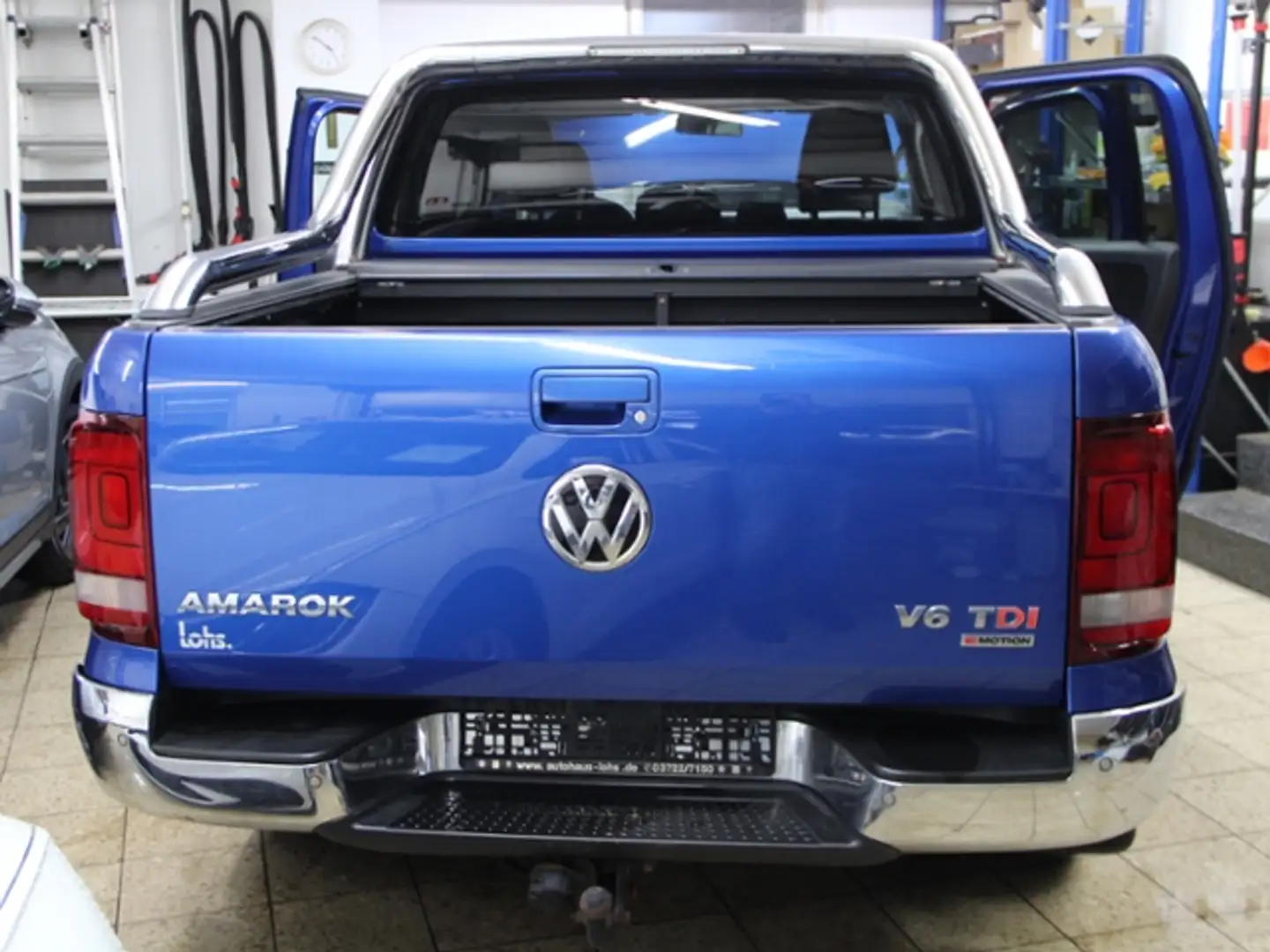 Volkswagen Amarok V6 TDI 4 Motion Highline Aventura Tiptronic KLIMA Bleu - 2