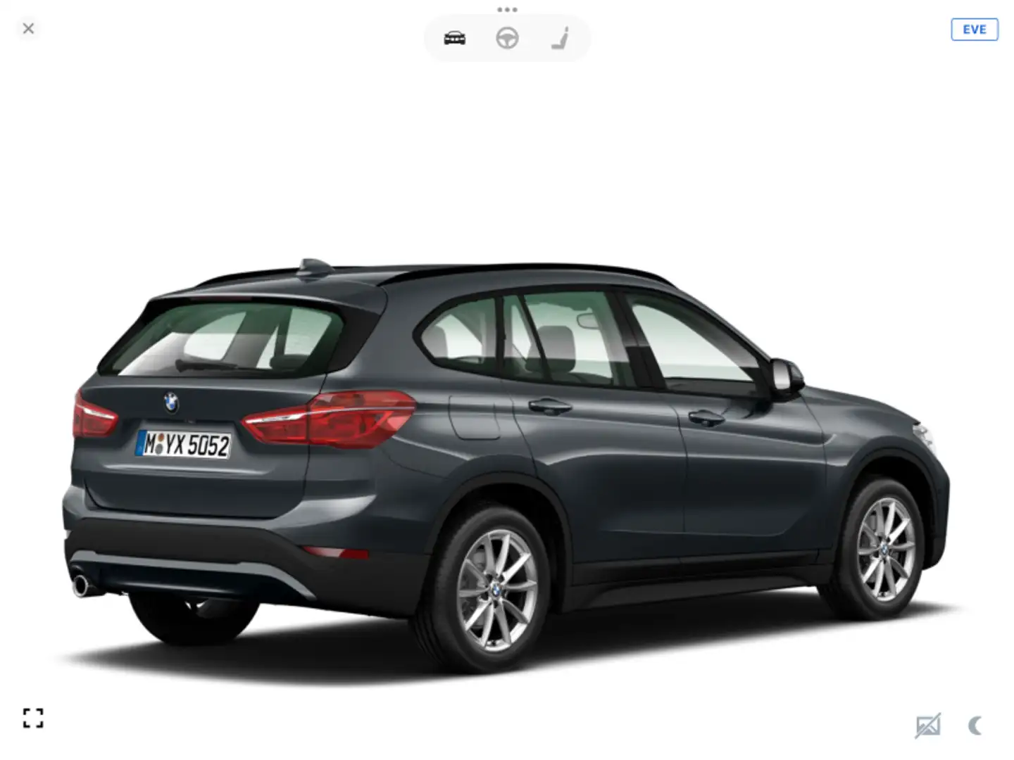BMW X1 sDrive16d Grijs - 2