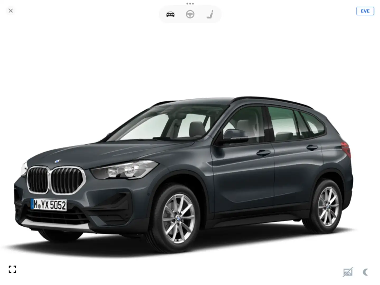 BMW X1 sDrive16d Grijs - 1