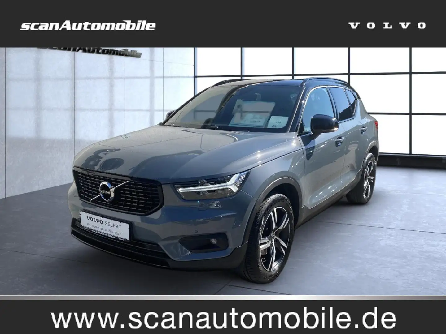 Volvo XC40 XC 40 R Design 2WD Bluetooth Navi LED Vollleder Gris - 1
