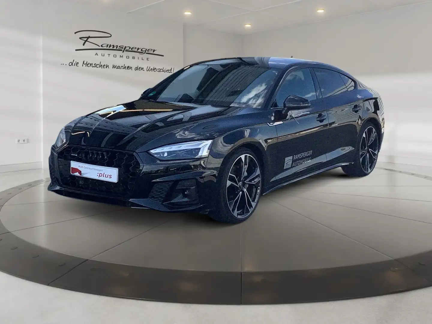 Audi A5 S line 40 TDI quat. Matrix ACC B&O Schwarz - 2