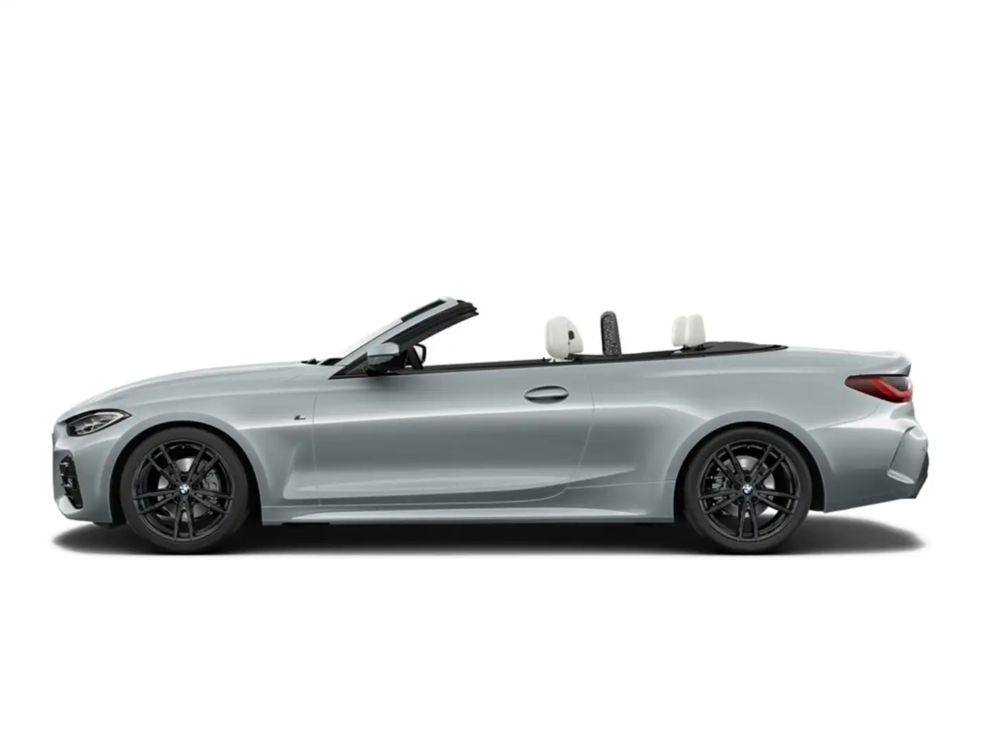 BMW 420 i Cabrio Sportpaket Navi Leder Digitales Cockpit M Grau - 2