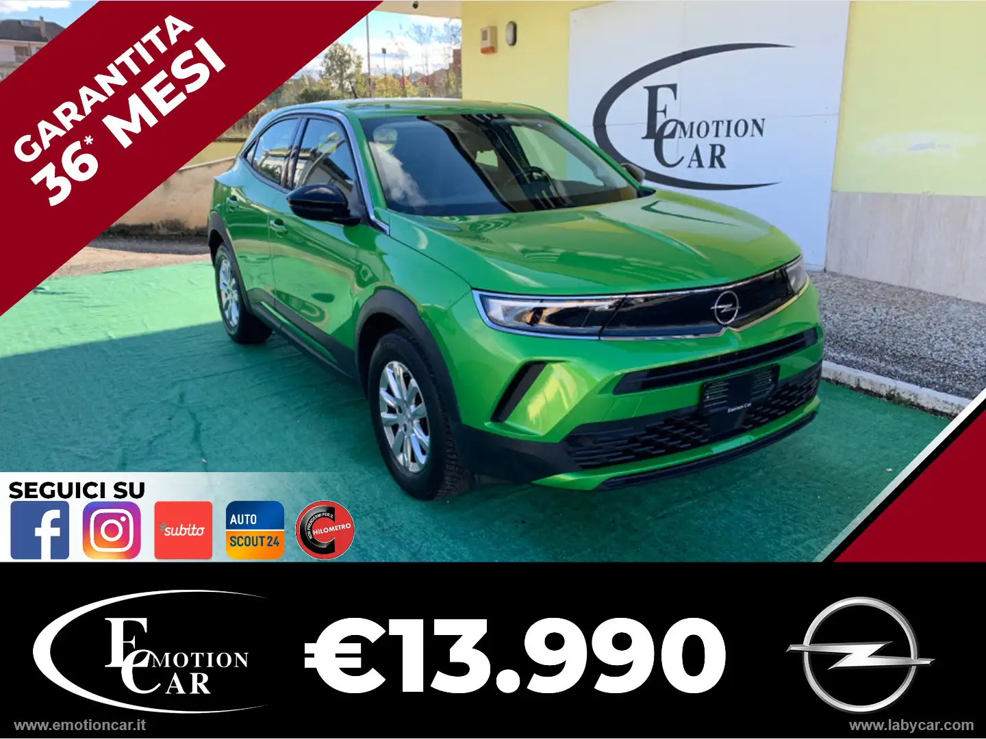 Opel Mokka 1.2 Turbo Ultimate - 2022 Verde - 1