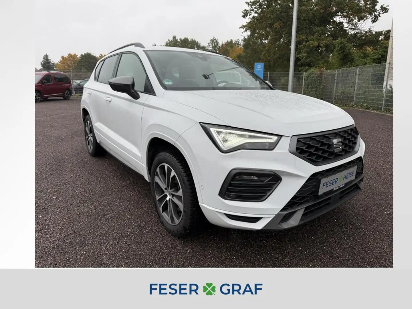 SEAT Ateca 2.0 TDI FR DSG/LED/Sitz.-Lenkradhzg./Kamera Weiß - 1