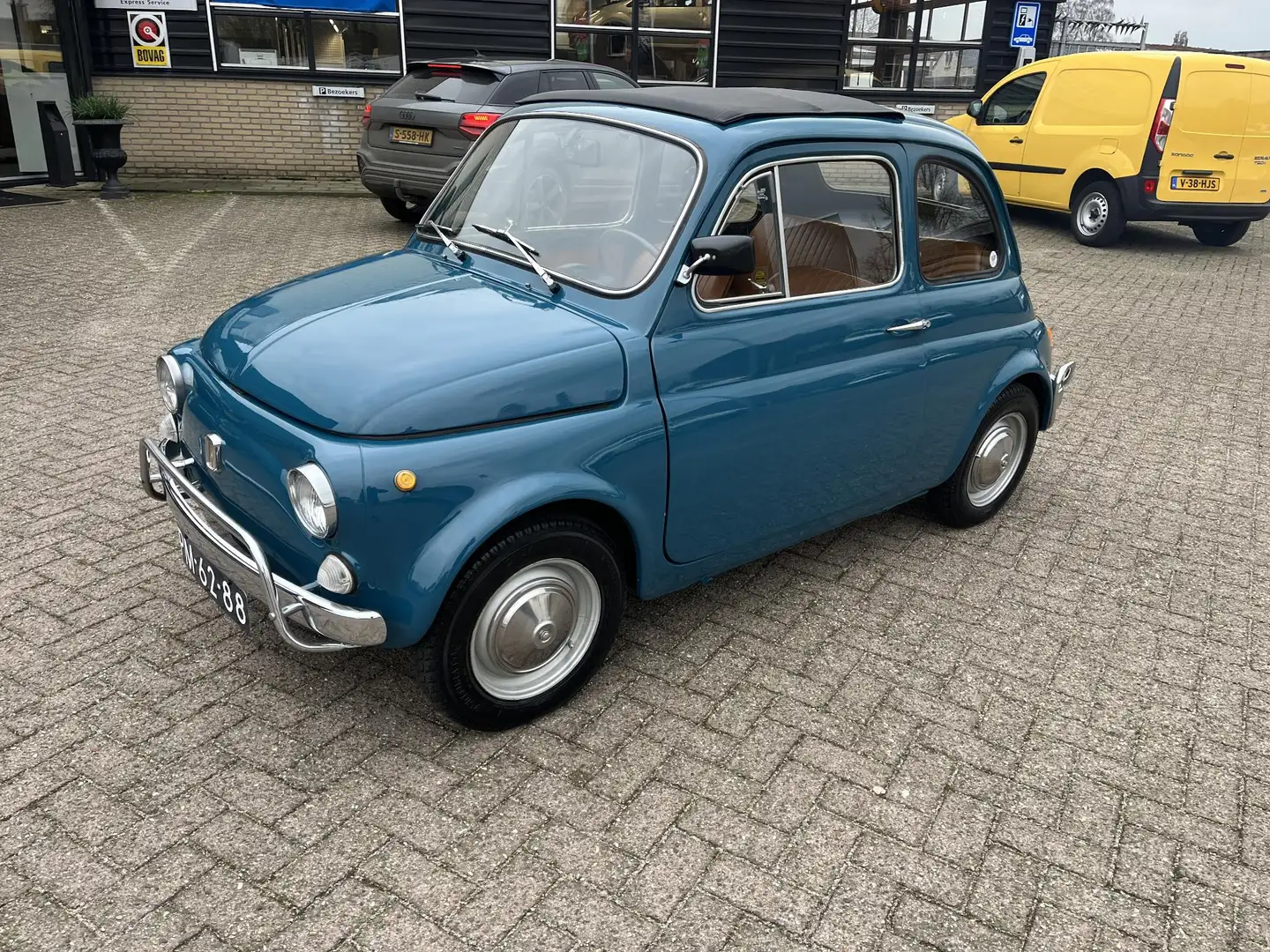 Fiat 500 110 f berlina Berlineta In originele staat interie Albastru - 1