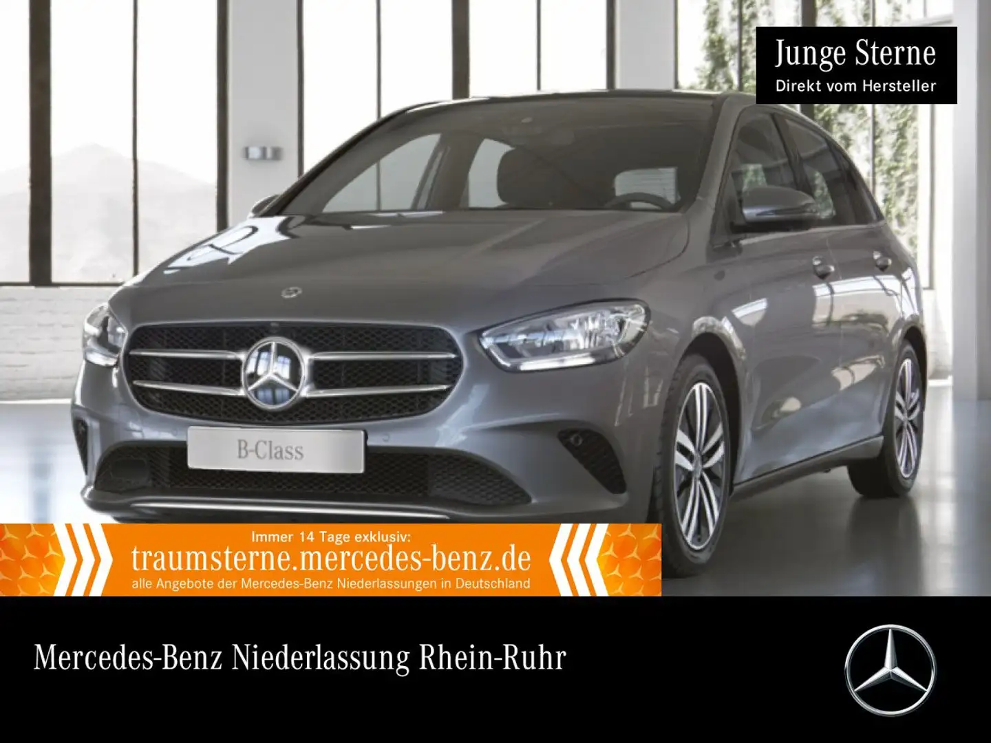 Mercedes-Benz B 250 e STYLE+PANO+360°+AHK+8G Grau - 1