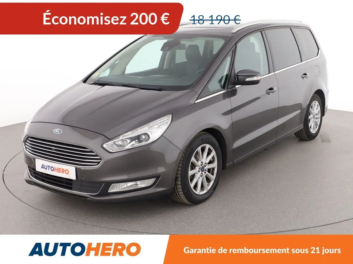 Ford Galaxy 2.0 TDCi Titanium PowerShift Šedá - 1