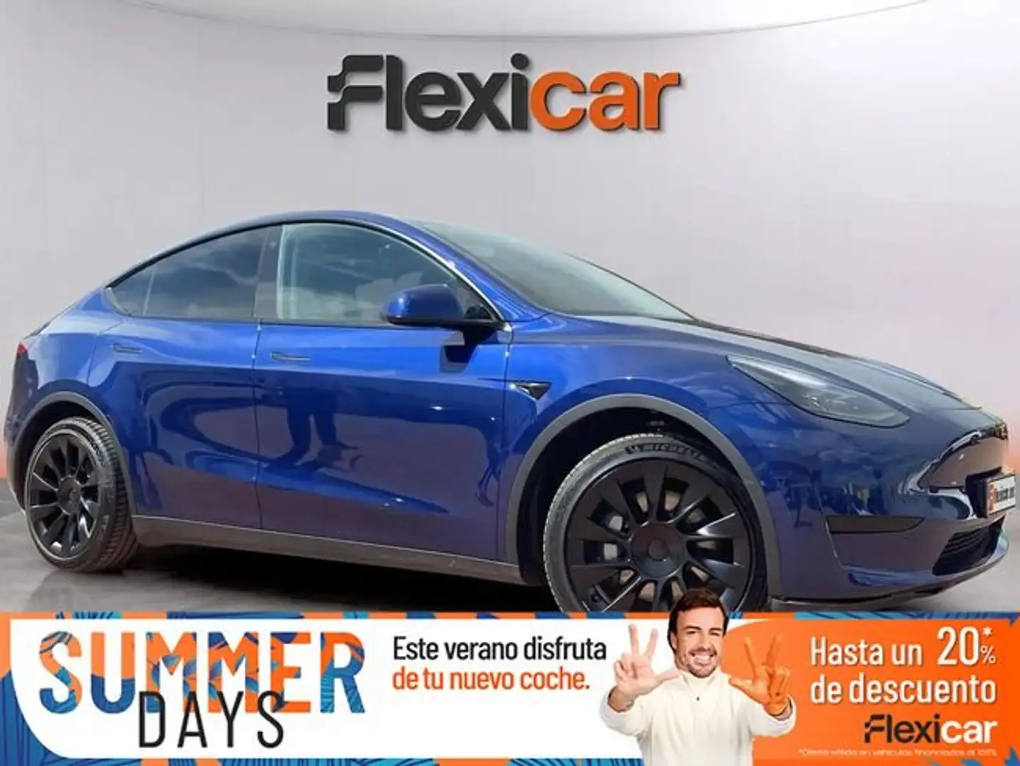 Tesla Model Y Tracci%C3%B3n+Trasera+RWD Azul - 1