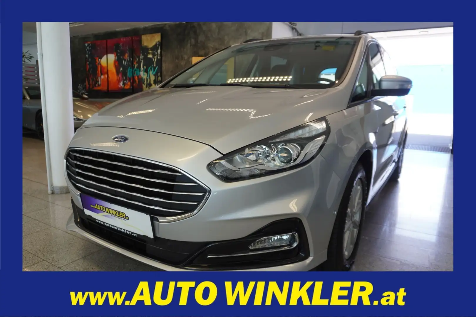 Ford Galaxy 2.5 Duratec (FHEV) Hybrid Navi/Kamera/Sitzheizung Срібний - 1