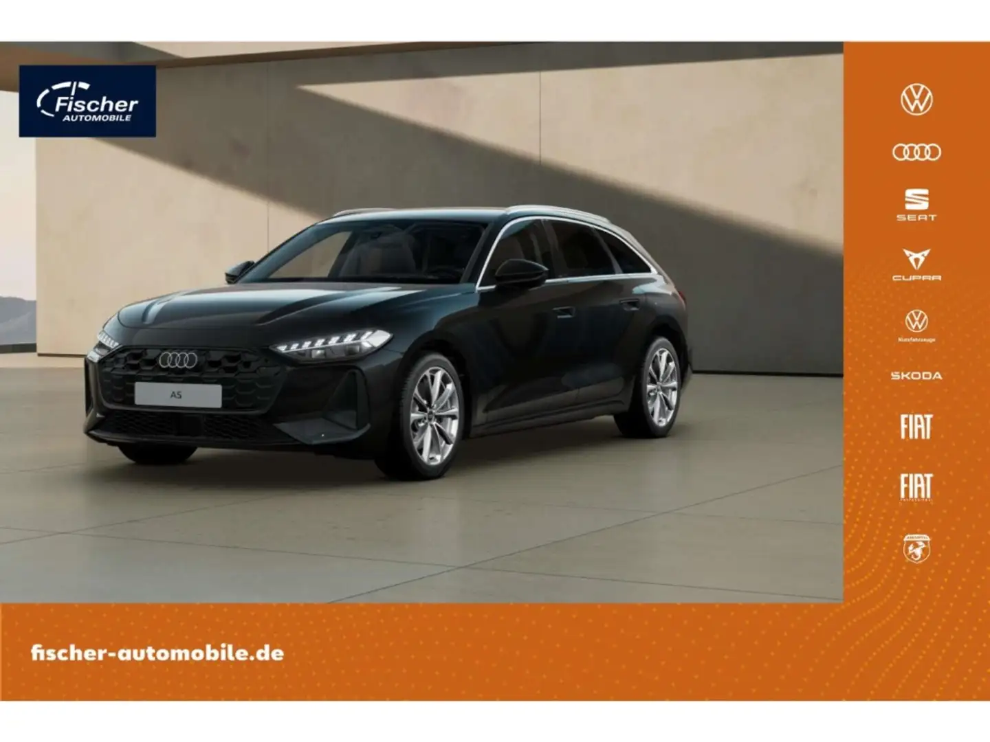 Audi A5 Avant TDI Leder/B&O/RFK/HUD/AHK-Vorb. Schwarz - 1