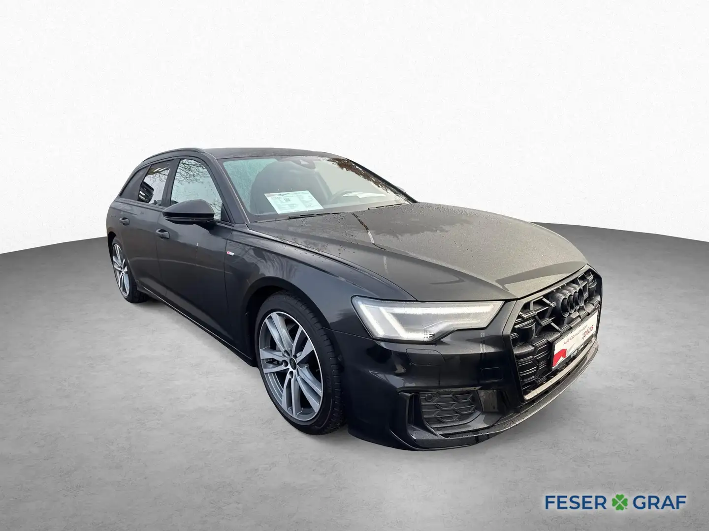 Audi A6 Avant 45 TFSI S tr. 2x S line-HuD-Matrix-ACC Schwarz - 2
