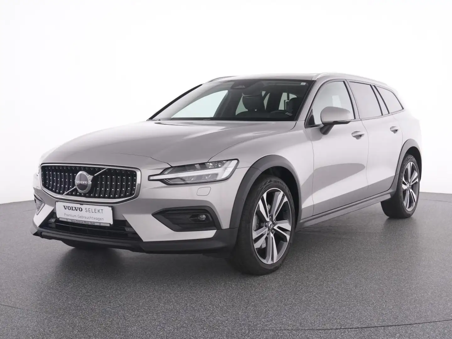 Volvo V60 Cross Country B4 D AWD  PLUS AHK+FAP+LP+PANO Silber - 2