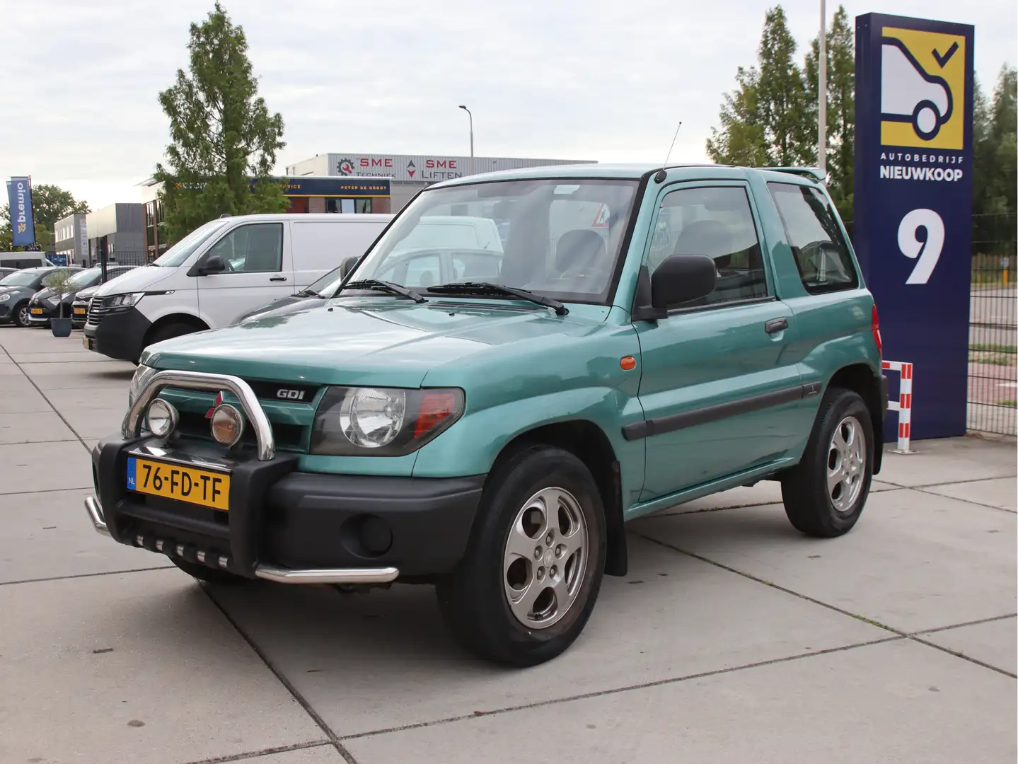 Mitsubishi Pajero Pinin 1.8 GDI Venice NL-Auto, Airco, Nieuwe APK Zomeract Grün - 1