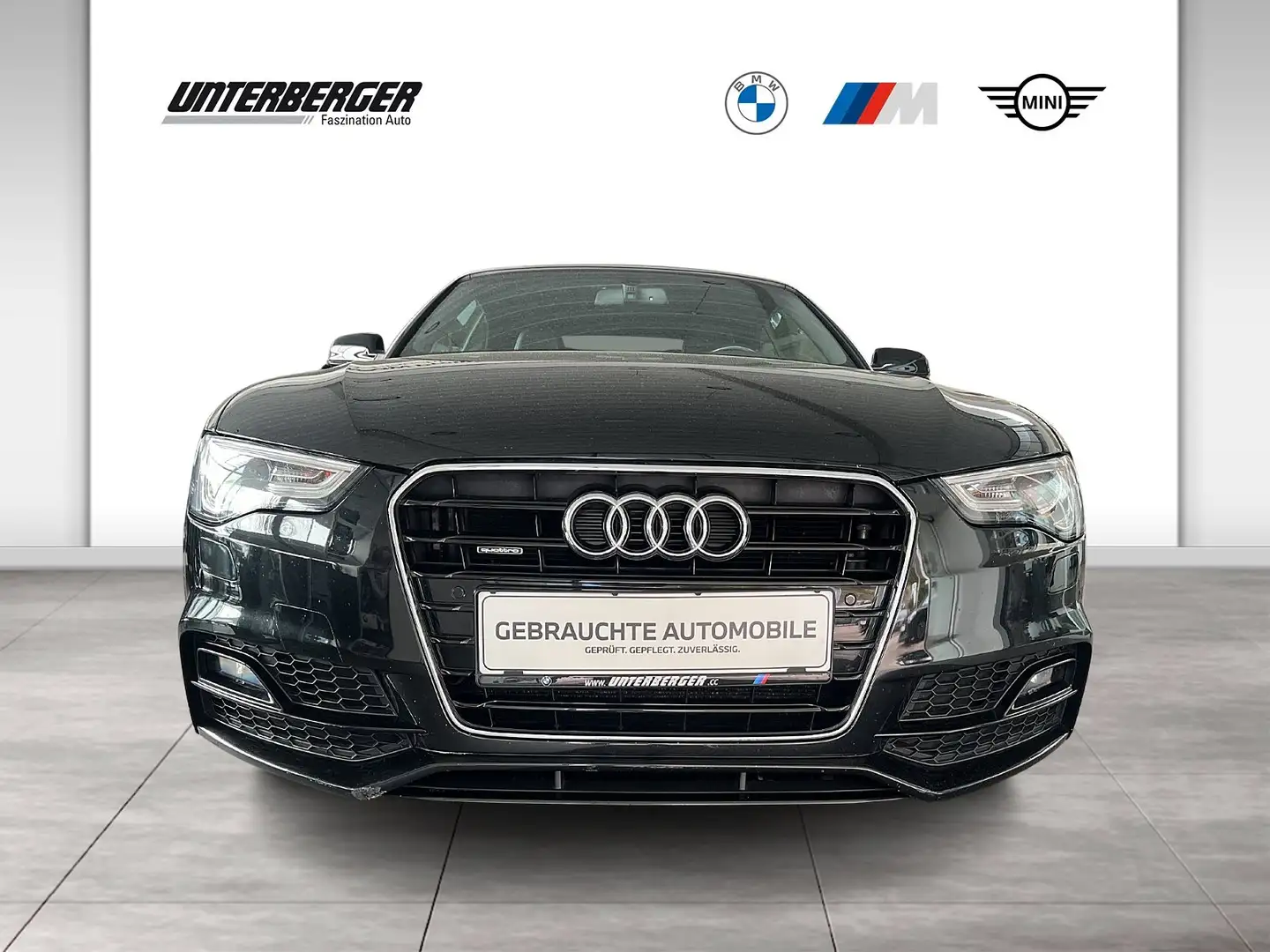Audi A5 Cabrio quattro Sportpaket Xenon Tempomat AHK Noir - 2