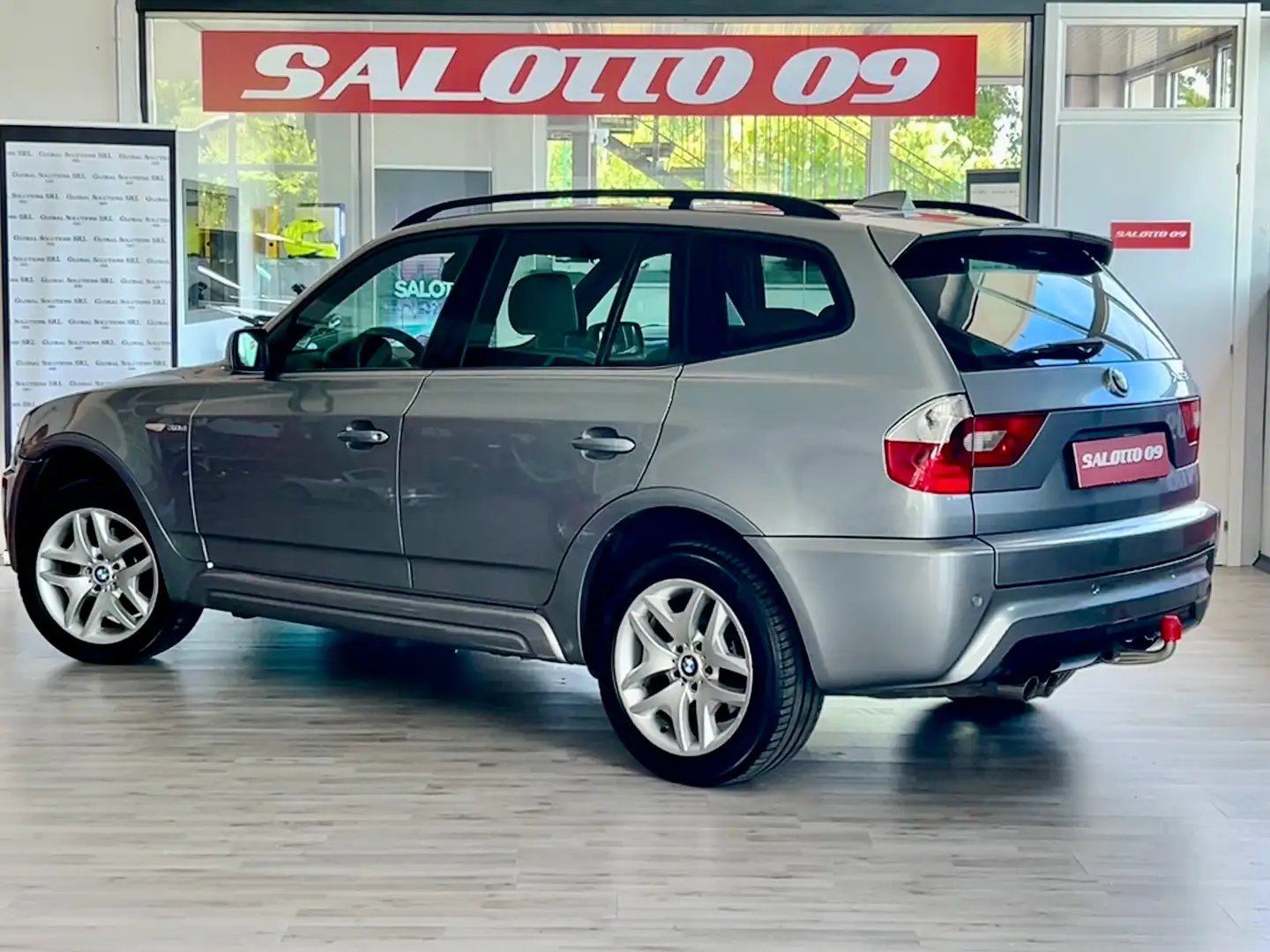 BMW X3 X3 3.0d *Pacchetto M sport*Navi*Gancio*Tetto*Pelle Grigio - 2