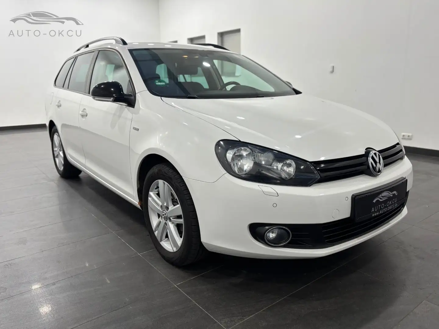 Volkswagen Golf VI 1.2 Var.Match KLIMA/LEDER/PDC/NAV/HU:NEU Weiß - 2