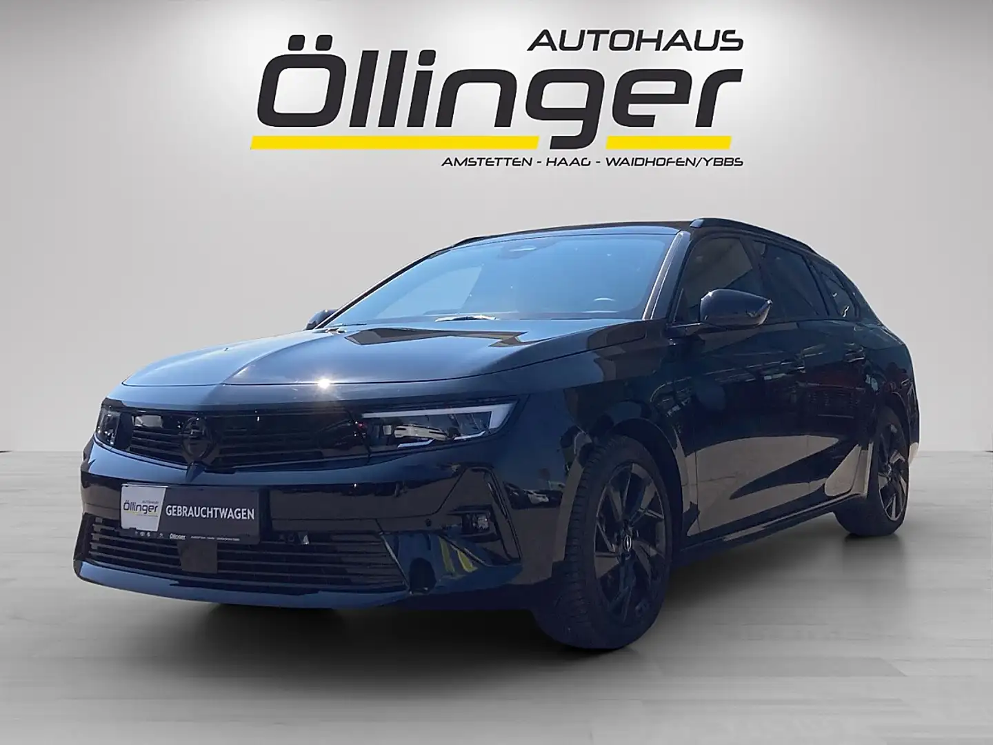 Opel Astra ST 1,2 Turbo GS Aut. Schwarz - 1
