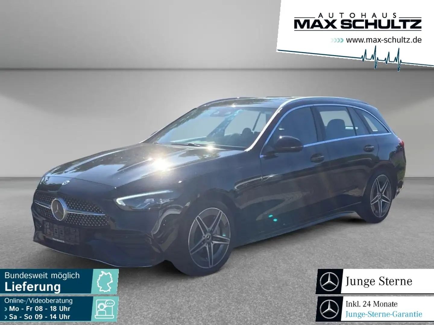 Mercedes-Benz C 220 d T-Modell AMG Line*el. Heckklappe*Kamera Noir - 1