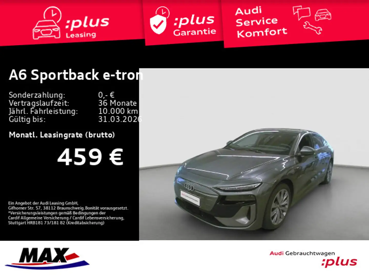 Audi A6 e-tron S LINE MATRIX+AHK+STANDKLMA+ Grau - 1