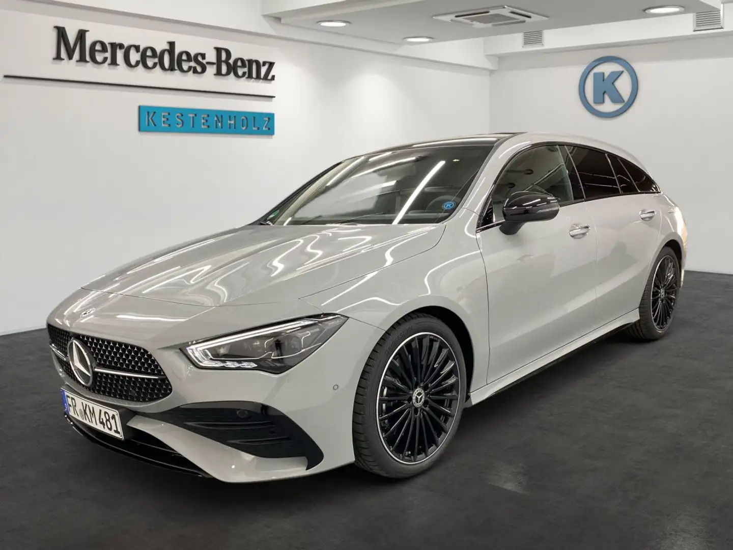 Mercedes-Benz CLA 220 d SB AMG+AHK+PANO+HANDS-FREE+MULTIBEAM Gris - 2