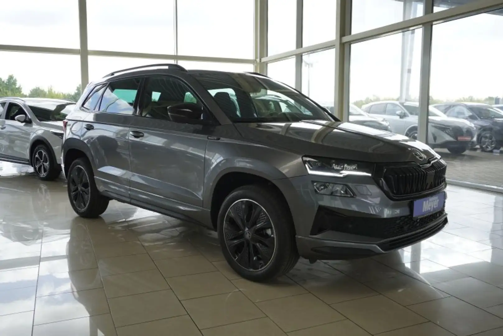 Skoda Karoq Sportline 1,5TSI DSG aAHK/Matrix/Kessy/Sitzhz. Grey - 1