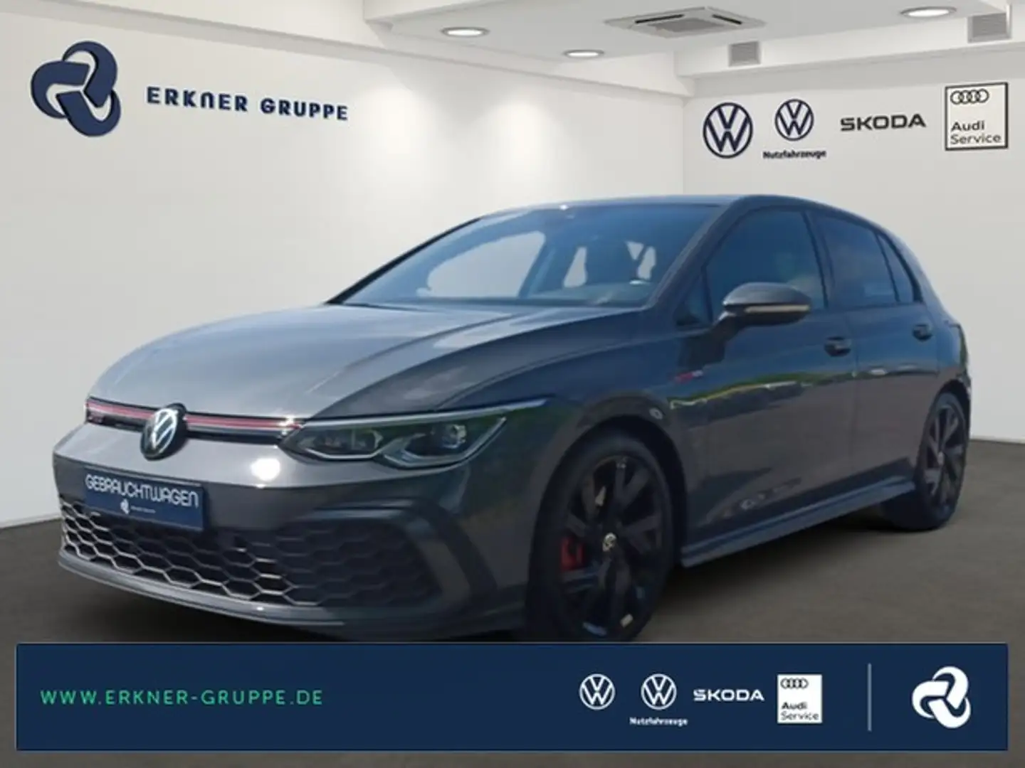 Volkswagen Golf GTI 2.0TSI LED+APP-CONNECT+ACC+LANE+SITZHZG+++ Grau - 1