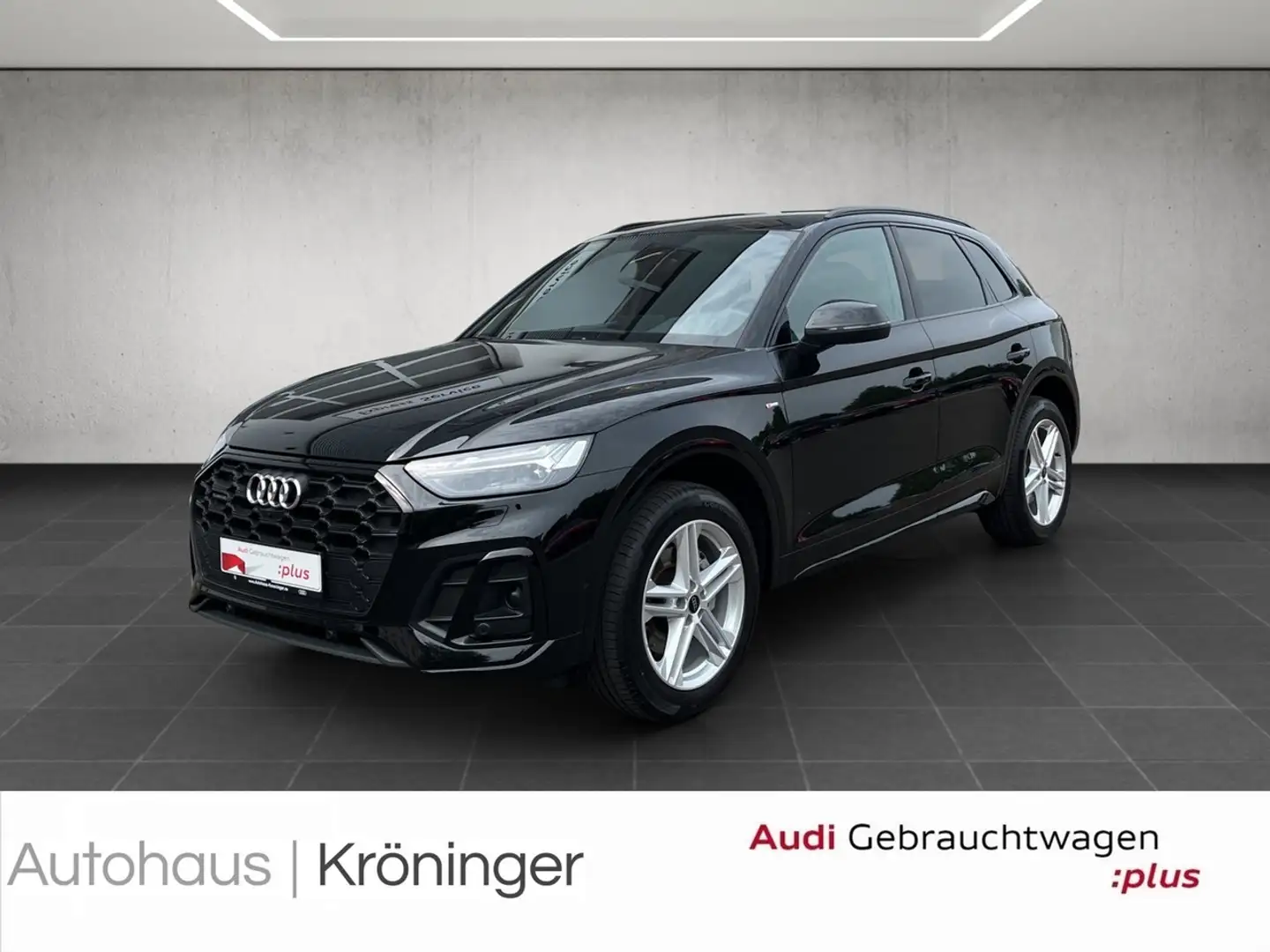 Audi Q5 45 TFSI quattro S line AHK LED Tour Navi+ ACC Schwarz - 1