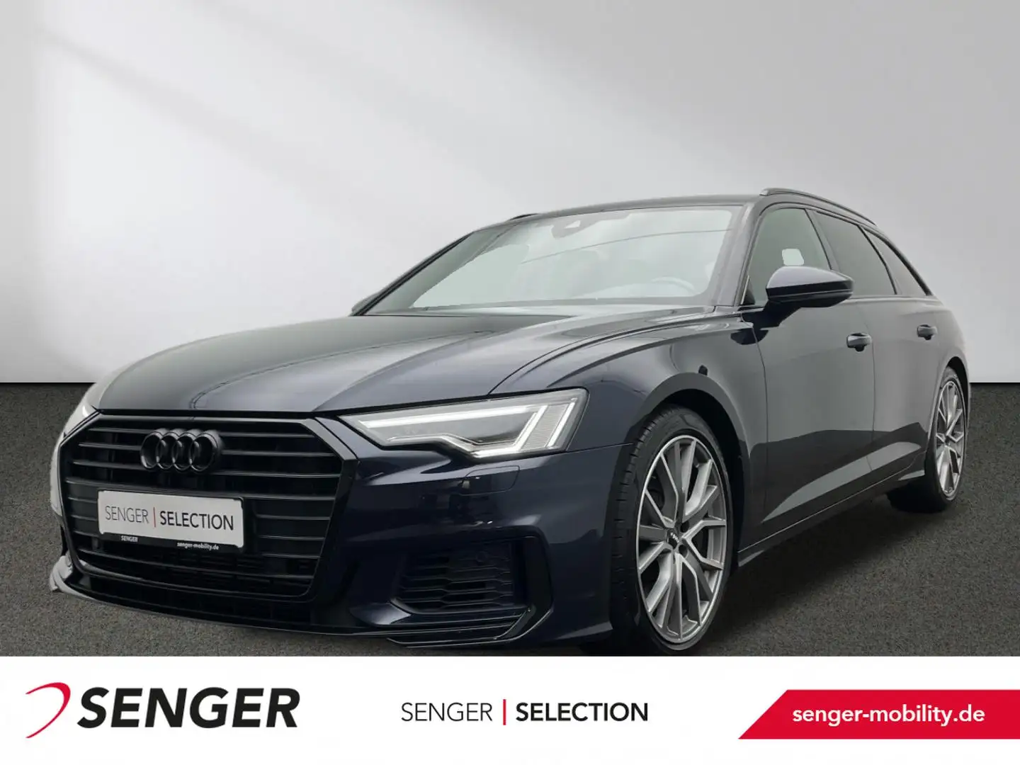 Audi S6 Avant 3.0 TDI quattro MMI Matrix AHK Memory Blau - 1