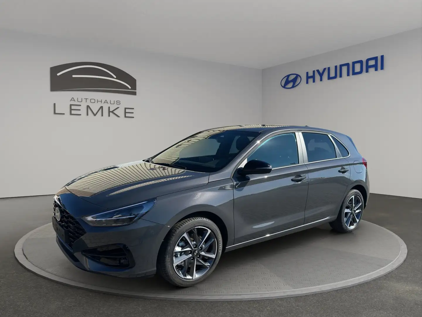 Hyundai i30 i30 1.0 T-GDI ADVANTAGE /NAVI/SITZHZG/PDC/LED Grijs - 1