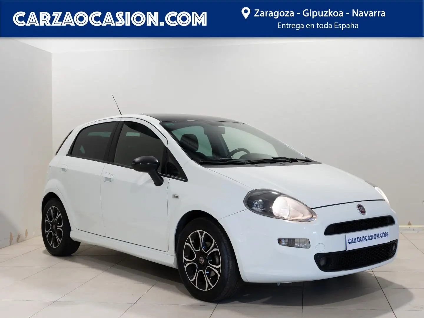 Fiat Punto 1.2 8v Pop 67 CV Gasolina Blanco - 1
