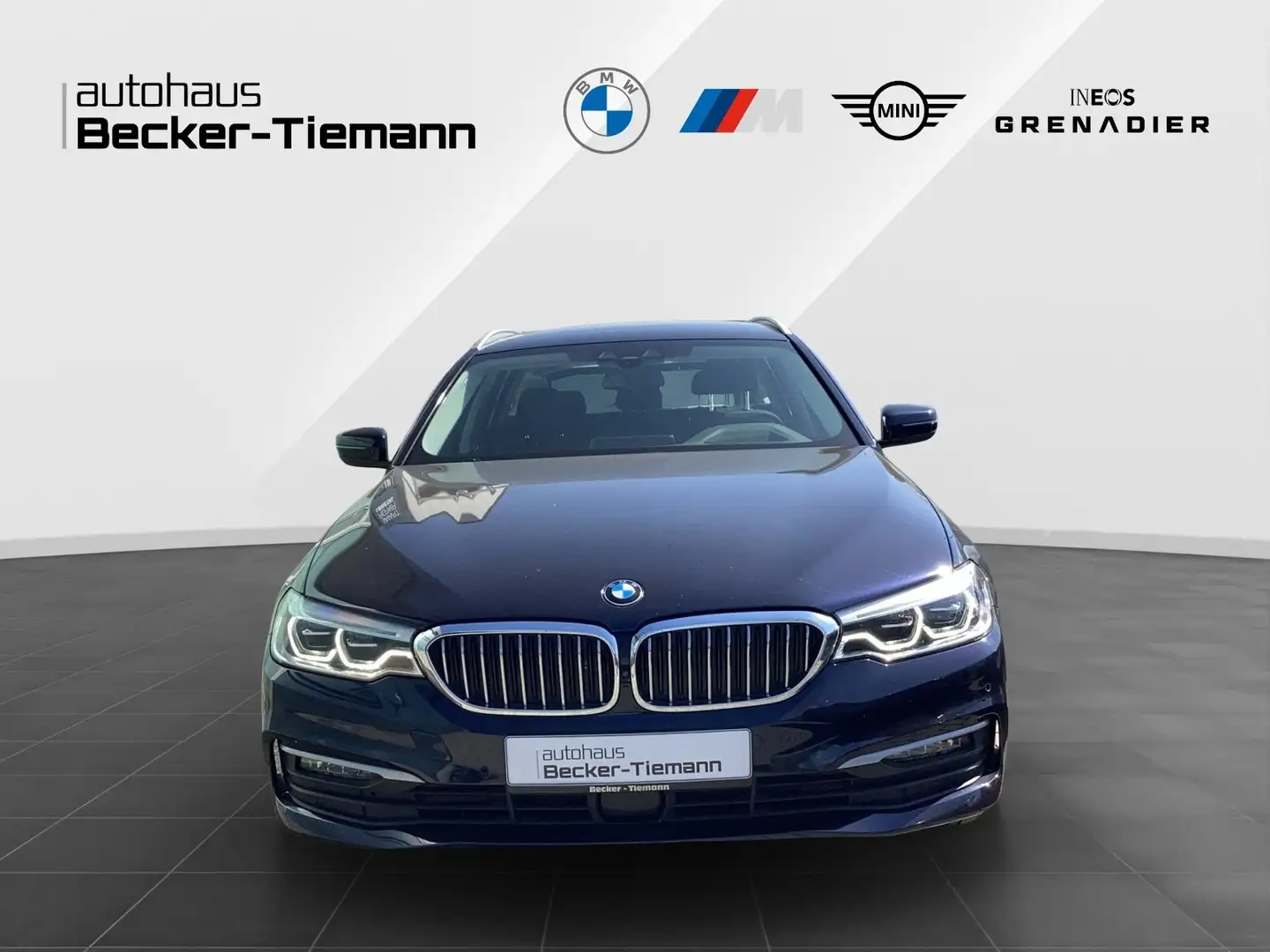 BMW 520 d Touring / A-LED / ACC / 360° / HeadUp / CarPlay Bleu - 2