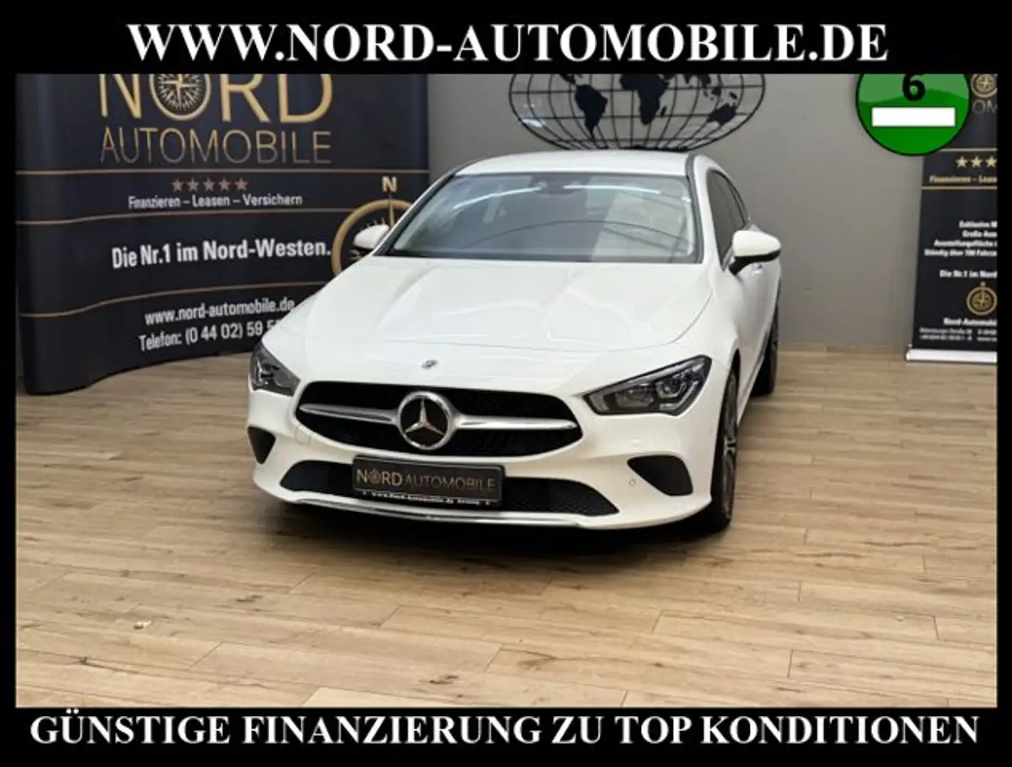 Mercedes-Benz CLA 200 d SB Progressive *Distro+*Wide*AHK*Ambi* Progressi Bílá - 1