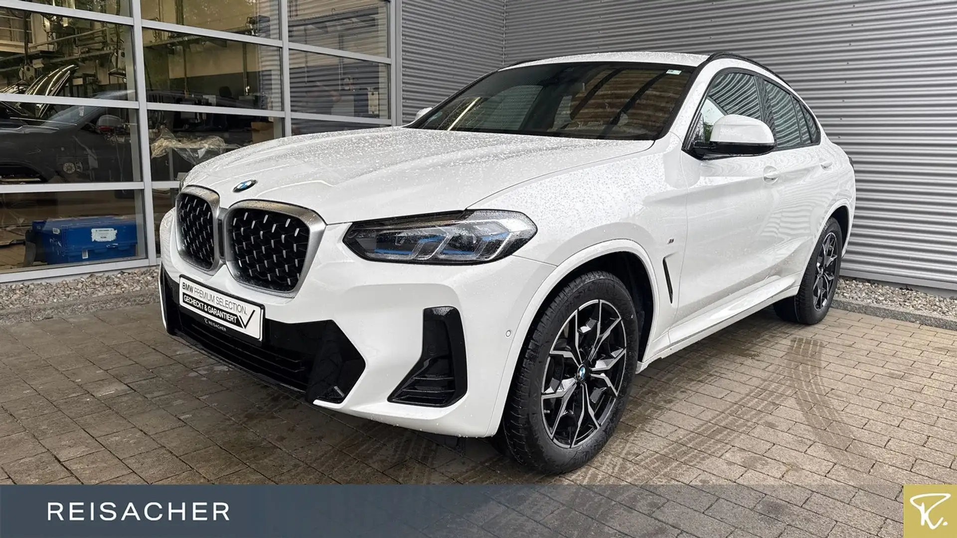 BMW X4 xDrive 20dA M-Sport Navi HUD RüKa Laser AHK Weiß - 1