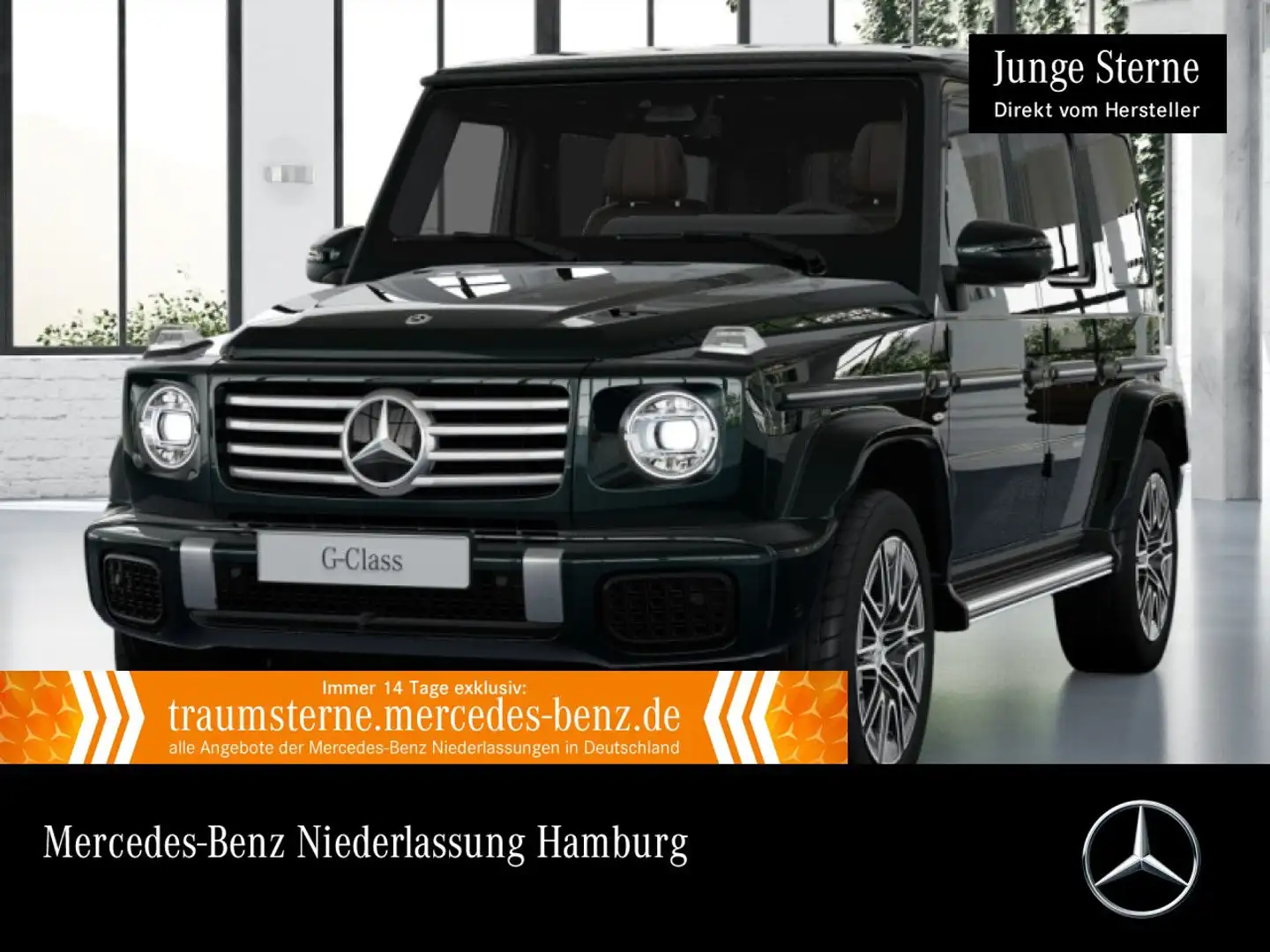 Mercedes-Benz G 580 Exclusive Burmester 3D AMG 360° Multibeam Grün - 1
