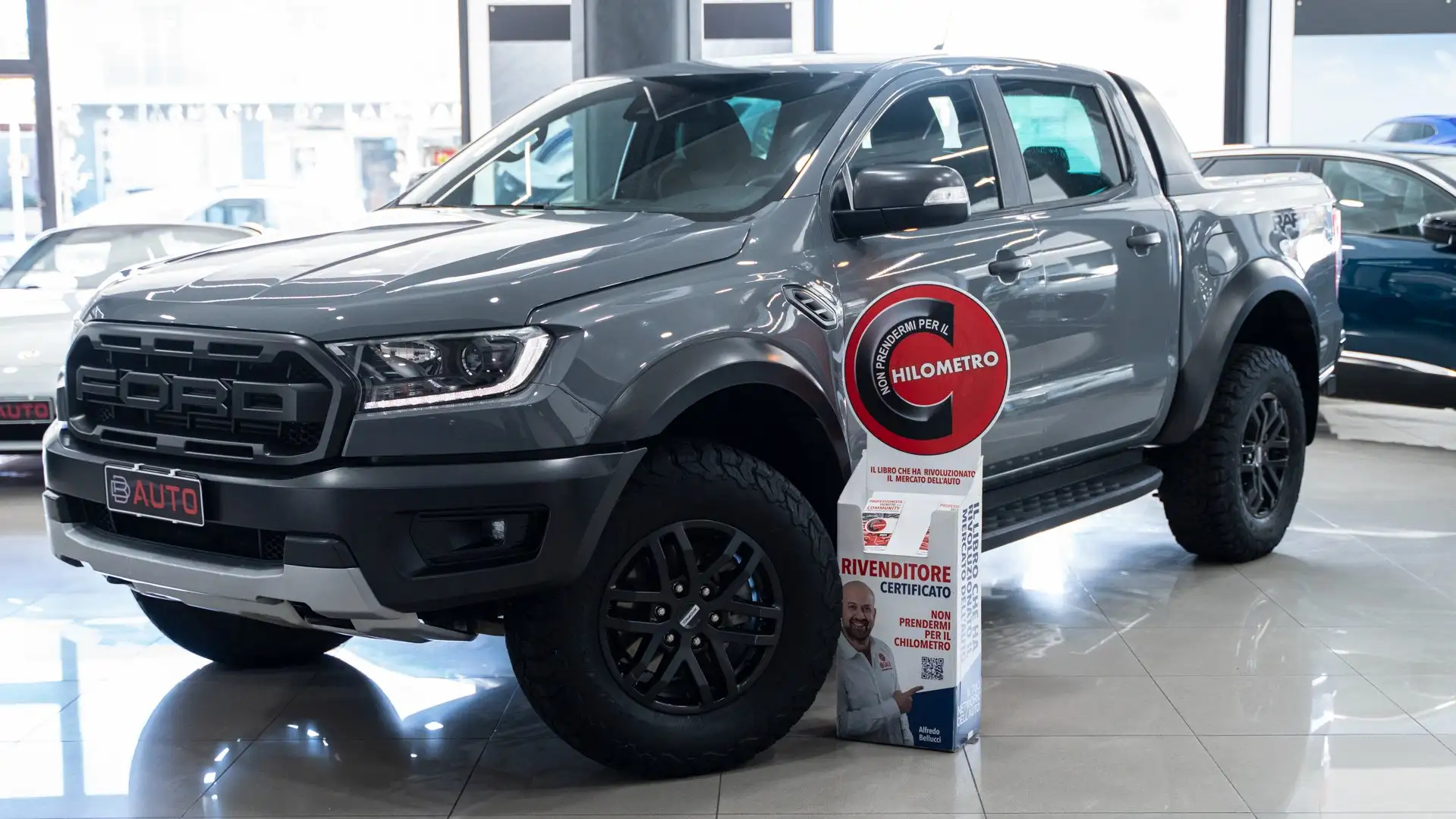 Ford Ranger Raptor 2.0 213 CV TDCI DOUBLE CAB AUTO + IVA NAVI PELLE F Grigio - 1