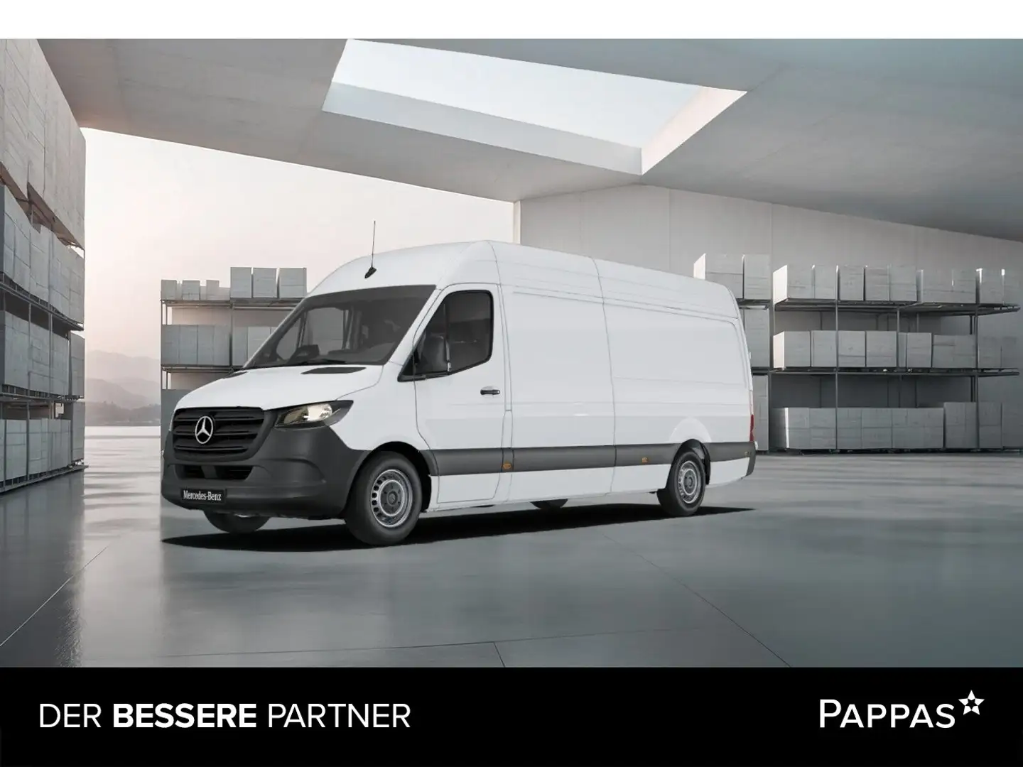 Mercedes-Benz Sprinter 317 CDI Kasten PRO Hochdach Lang Navi Weiß - 1