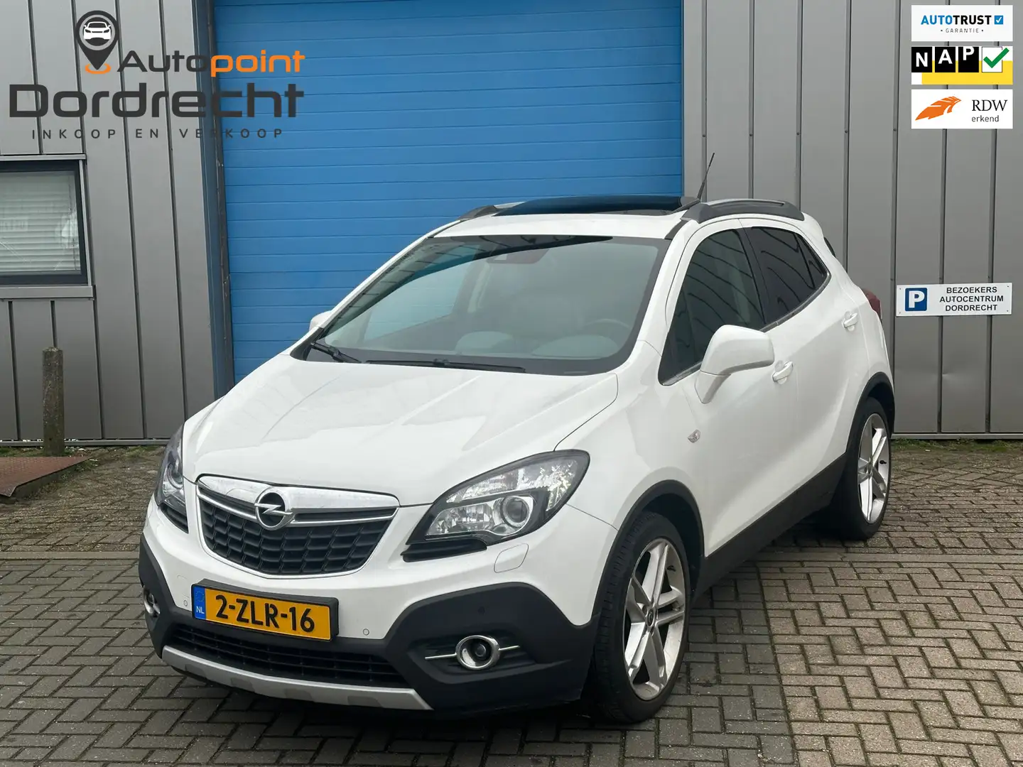 Opel Mokka 1.4 T Cosmo OPENDAK LEER CAMERA 19 INCH Wit - 1