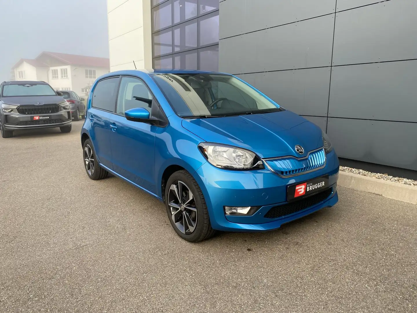 Skoda Citigo e iV Style Sitzhzg Klima-Aut Tempomat ALU Bleu - 2