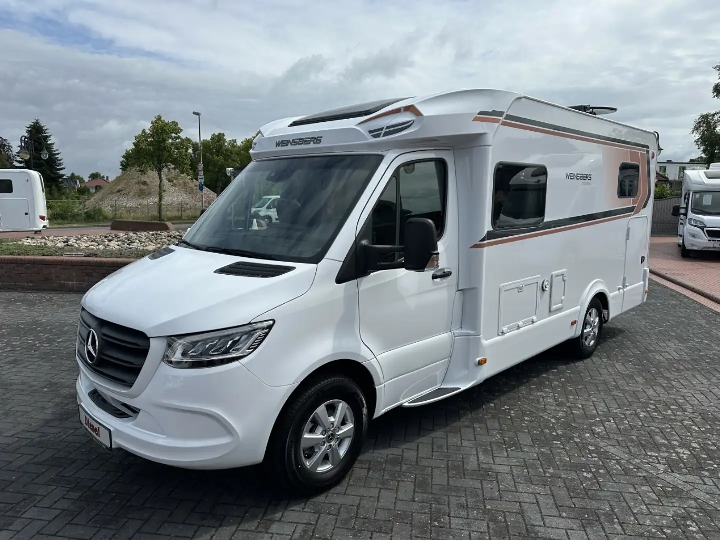 Weinsberg CaraCompact 640 MEG Pepper MB Mercedes +AHK+TV+Kam Weiß - 2