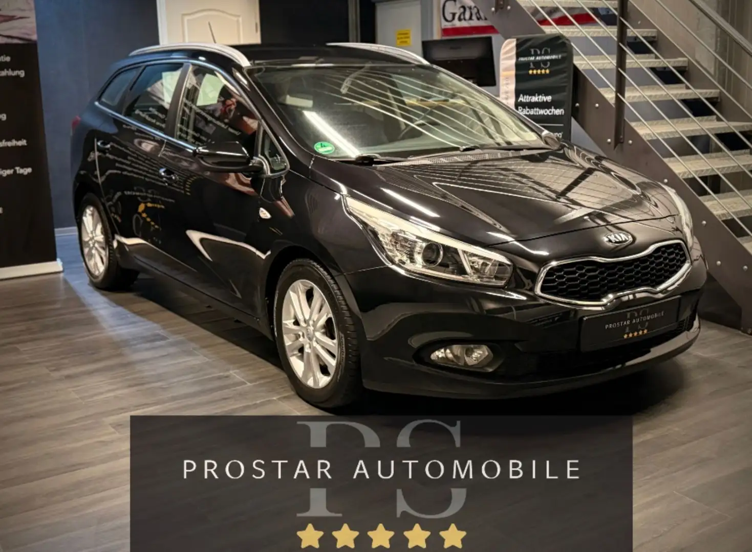 Kia Ceed SW / cee'd SW 1.6 GDI*KLIMA*USB*SHZ*Garantie Schwarz - 1