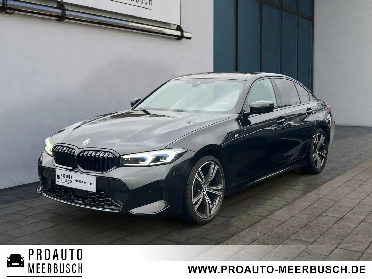 BMW 320 d xDrive M Sport ACC/HIFI/ADAPTLED/GLSDCH/HUD Schwarz - 1