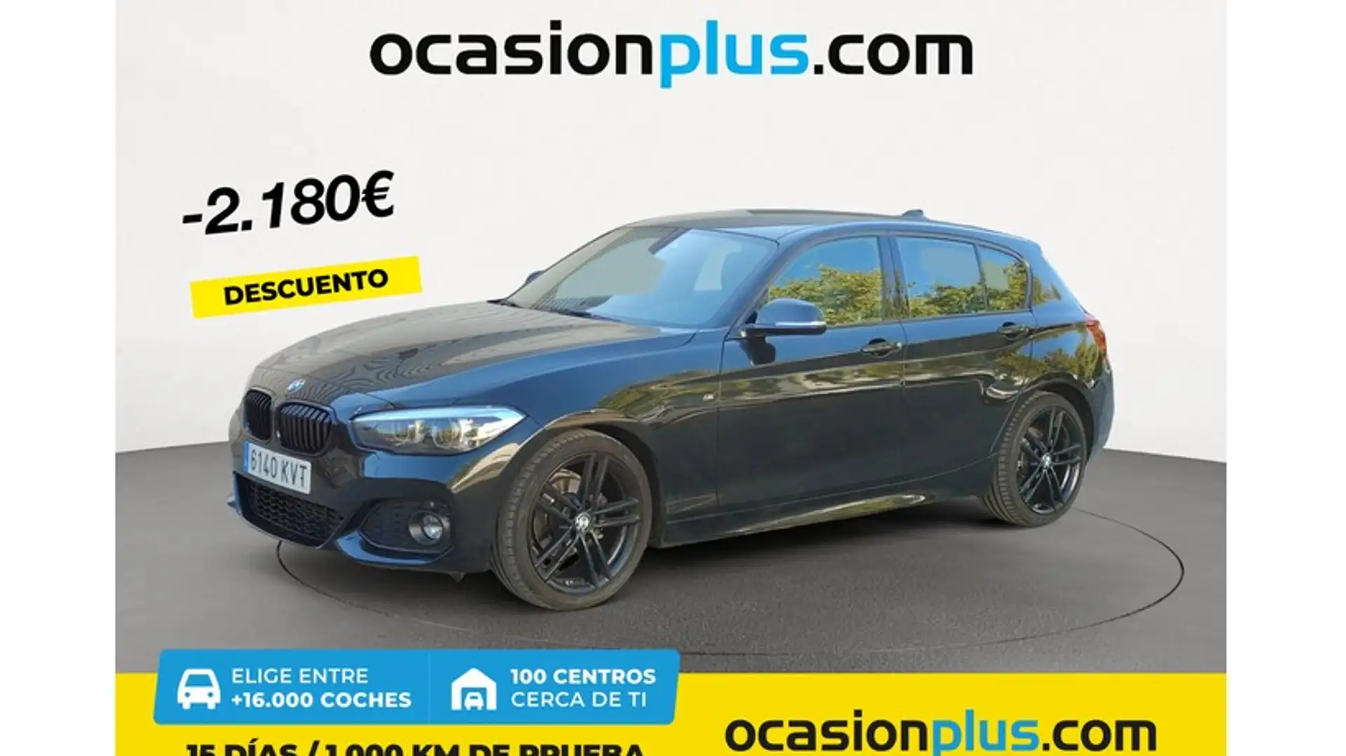 BMW 118 118iA (4.75) Negro - 1