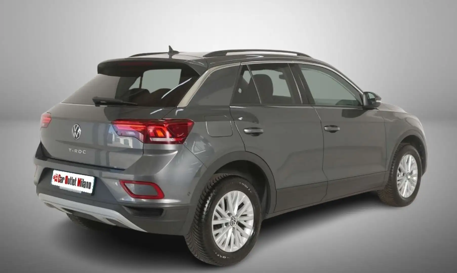 Volkswagen T-Roc LIFE 1.0 TSI 116CV *COCKPIT+NAVI+LED* ONLY-PROMO! Grigio - 2
