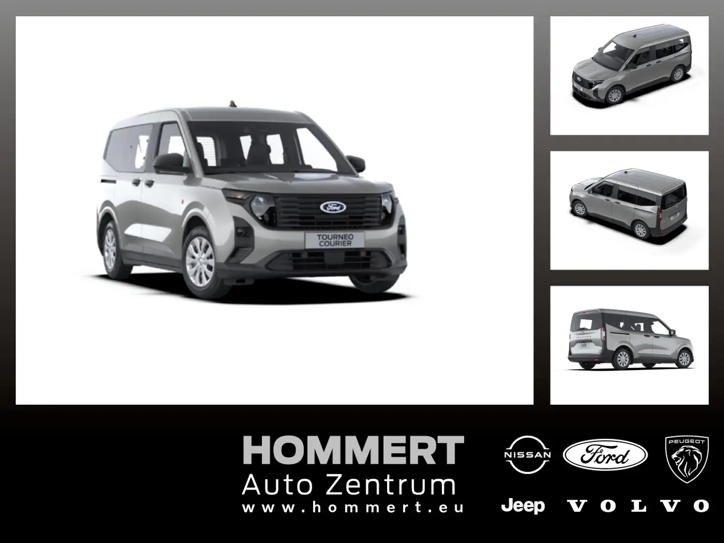 Ford Tourneo Courier Trend 1.0I **NEUES MODELL** NAVI Argintiu - 1